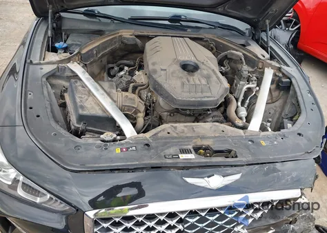 2020 Genesis G70 2.0T Awd z USA, uszkodzony, nr VIN KMTG64LA4LU050990